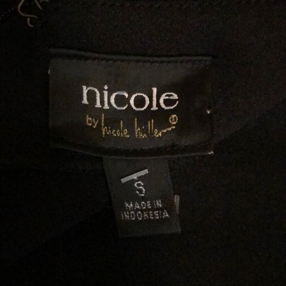 Nicole by Nicole Miller Peplum Dress V-Back.  NWT - Picture 11 of 12